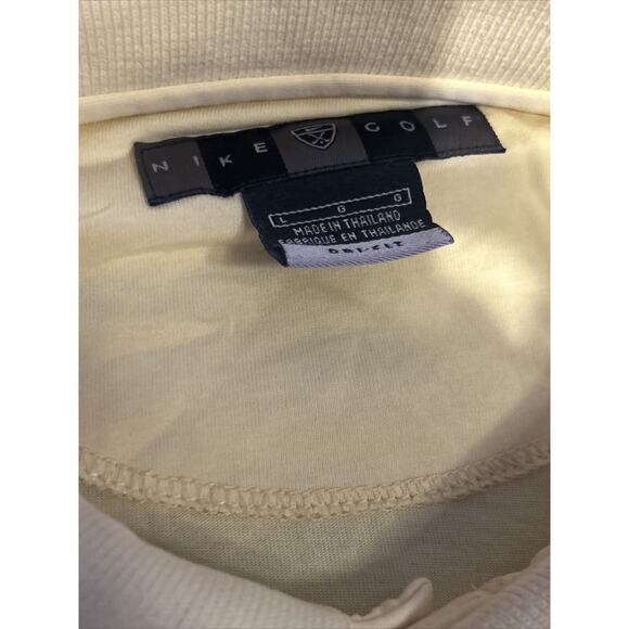 Nike Polo Shirt Mens Large Volt Yellow Dri Fit Golf Pickleball Tennis Green L - Picture 2 of 4